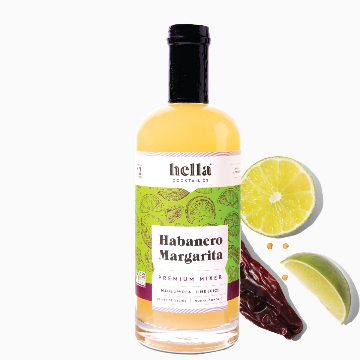 Hella Cocktail Co., Bitters Habanero Margarita Mixer