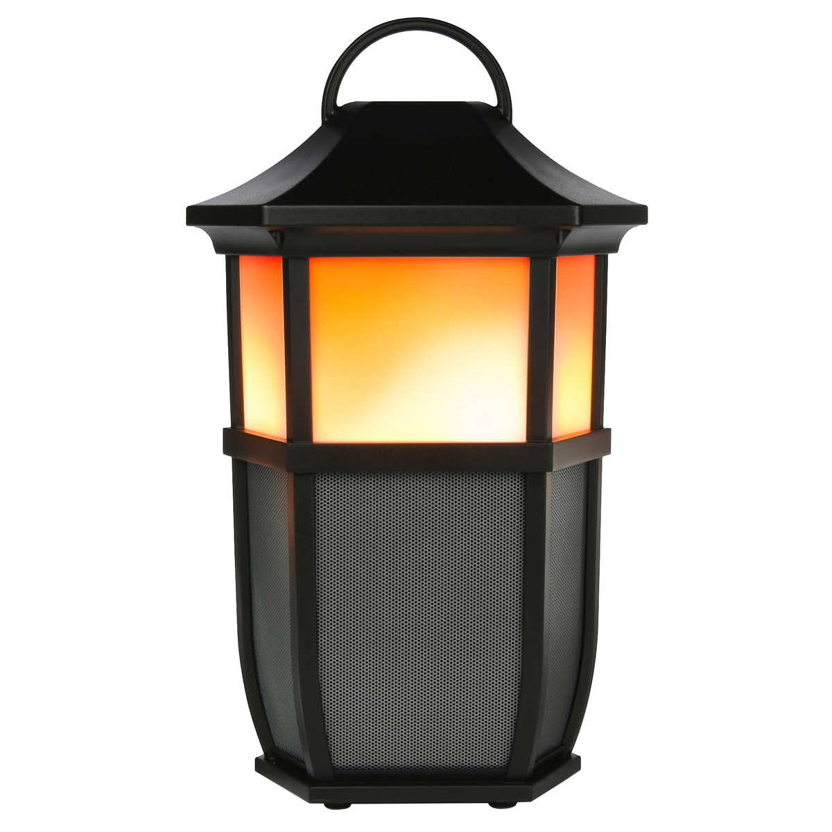 Acoustic Research Portable Outdoor Wireless Speaker with Led Flickering Flame Light