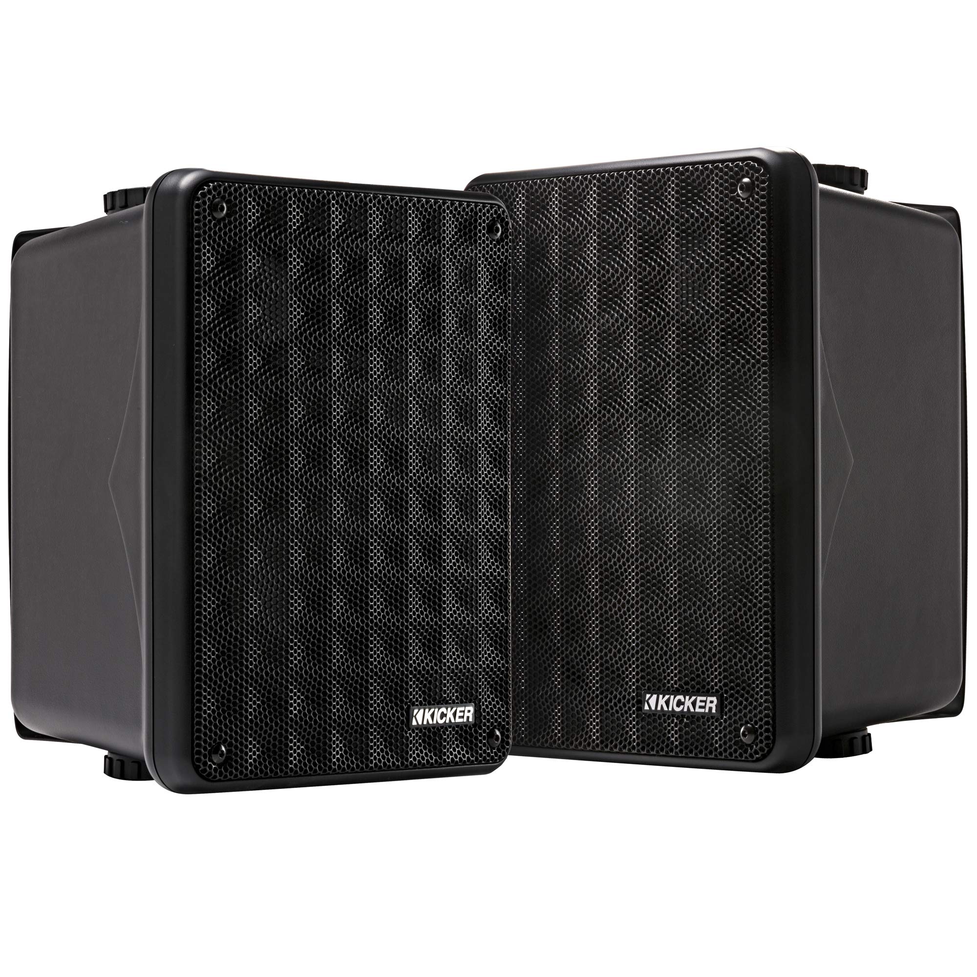 KICKER KB6B 2-Way Full Range Indoor Outdoor Speakers