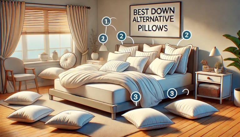 Best Down Alternative Pillows: Top Picks for Comfortable Sleep
